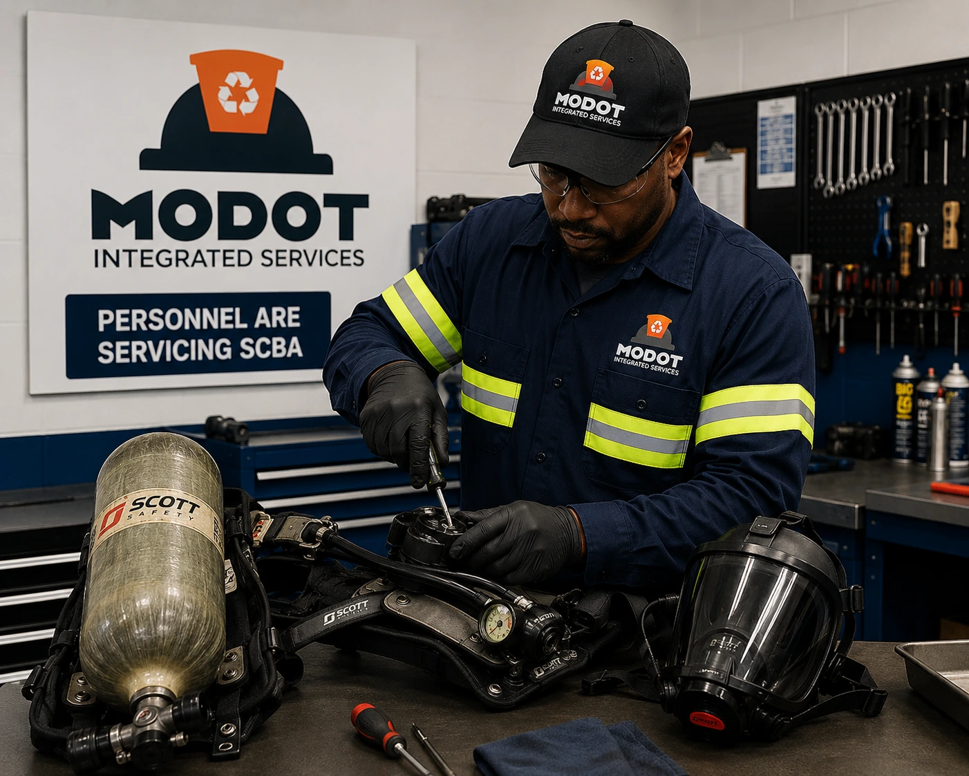 Inspection and Hydrotesting of Breathing Apparatus (SCBA)